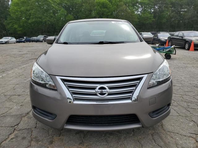 3N1AB7AP3FY289881 - 2015 NISSAN SENTRA S TAN photo 5