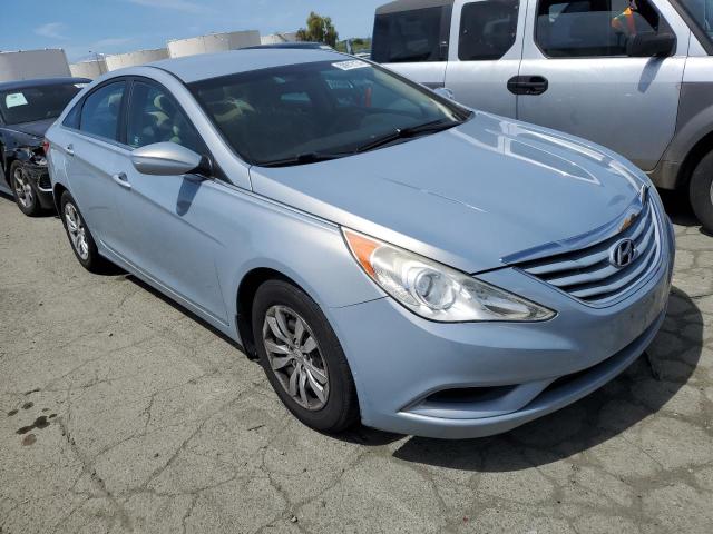 5NPEB4AC1BH147675 - 2011 HYUNDAI SONATA GLS BLUE photo 4