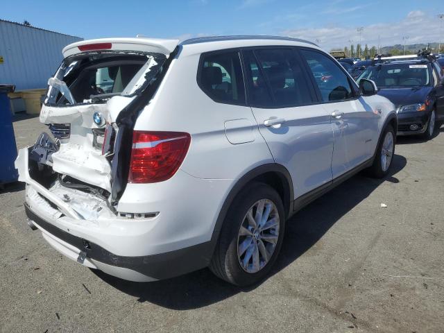 5UXWX9C55G0D88100 - 2016 BMW X3 XDRIVE28I WHITE photo 3