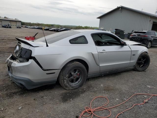 1ZVBP8CF2B5167353 - 2011 FORD MUSTANG GT SILVER photo 3