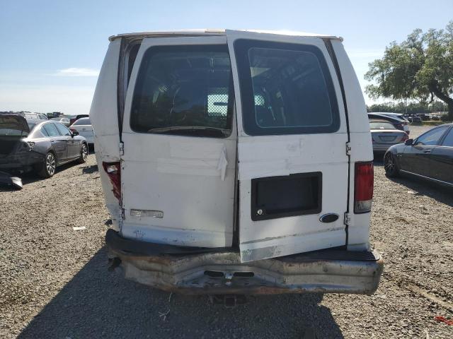 1FTNS24241HA41628 - 2001 FORD E250 E250 VAN WHITE photo 6