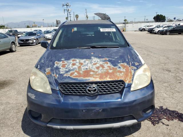 2T1KR32E77C662487 - 2007 TOYOTA COROLLA MA XR BLUE photo 5