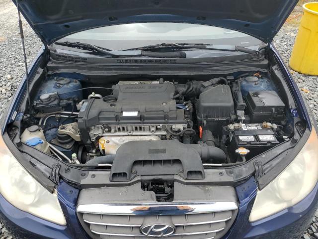 KMHDU46DX9U722830 - 2009 HYUNDAI ELANTRA GLS BLUE photo 11