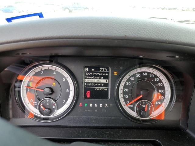 1C6RR6LT3KS702124 - 2019 RAM 1500 CLASS SLT შავი ფოტო 9