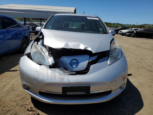 1N4AZ0CPXDC411628 - 2013 NISSAN LEAF S SILVER photo 5