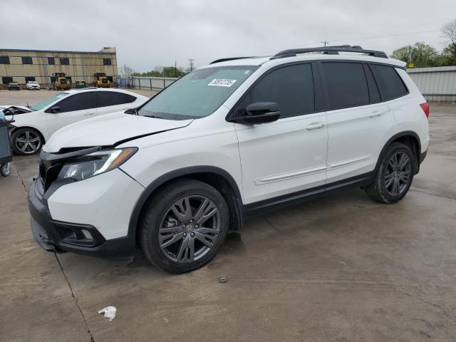 5FNYF7H5XLB005481 - 2020 HONDA PASSPORT EXL WHITE photo 1