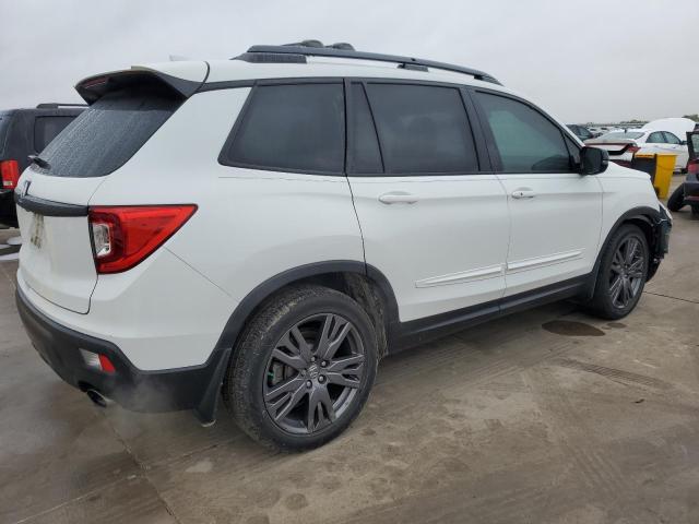 5FNYF7H5XLB005481 - 2020 HONDA PASSPORT EXL WHITE photo 3