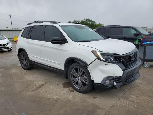 5FNYF7H5XLB005481 - 2020 HONDA PASSPORT EXL WHITE photo 4