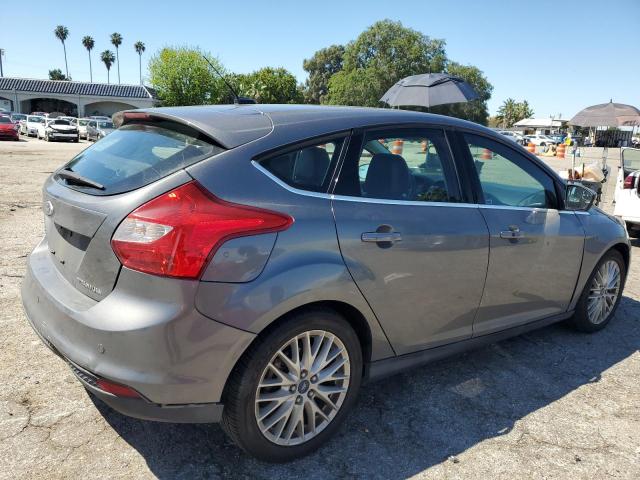 1FADP3N21EL454097 - 2014 FORD FOCUS TITANIUM GRAY photo 3