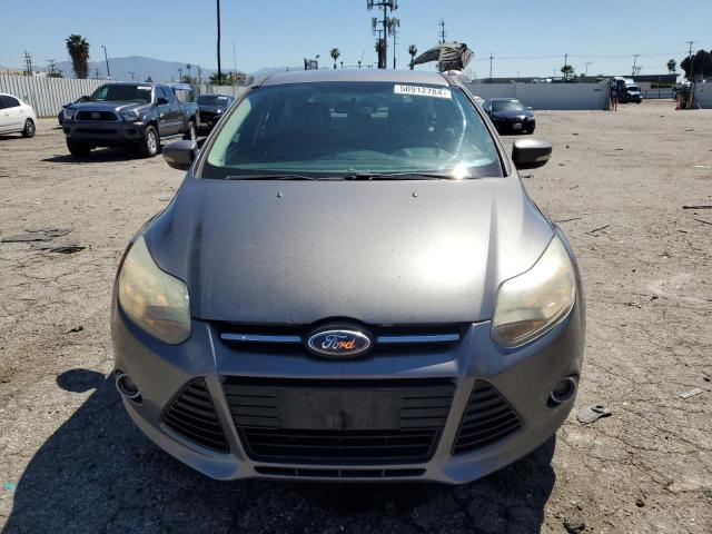 1FADP3N21EL454097 - 2014 FORD FOCUS TITANIUM GRAY photo 5