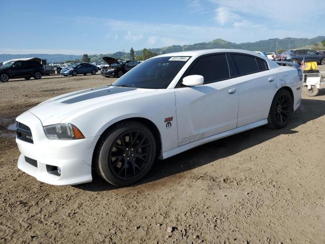 2C3CDXGJ4DH612779 - 2013 DODGE CHARGER SUPER BEE WHITE photo 1