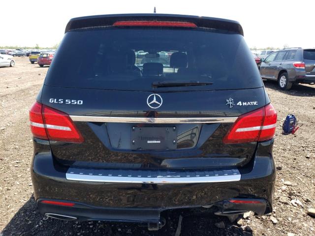 4JGDF7DE5HA768248 - 2017 MERCEDES-BENZ GLS 550 4MATIC BLACK photo 6