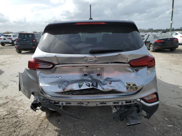 5NMS23AD2LH233551 - 2020 HYUNDAI SANTA FE SE SILVER photo 6