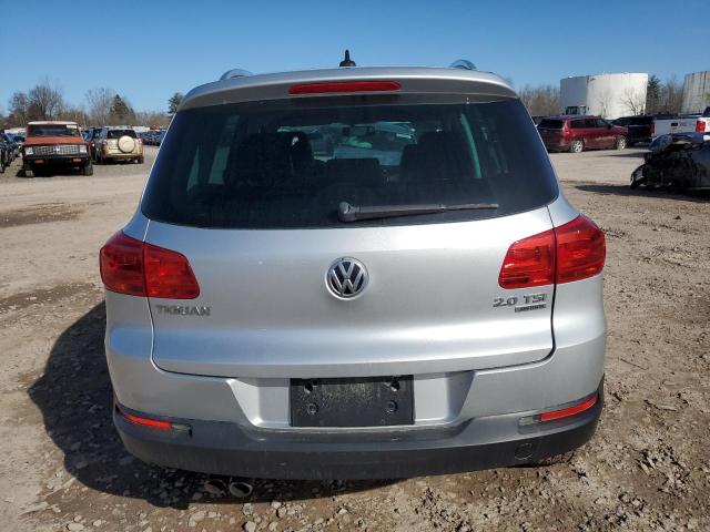 WVGBV7AX6DW510866 - 2013 VOLKSWAGEN TIGUAN S GRAY photo 6