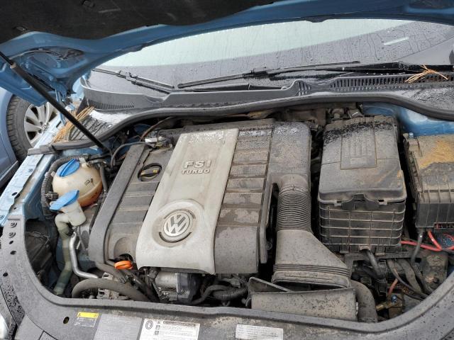 WVWDA71F37V021836 - 2007 VOLKSWAGEN EOS 2.0T SPORT BLUE photo 11