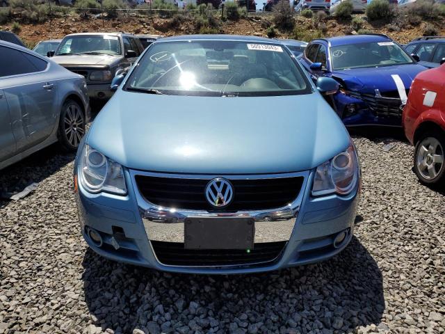 WVWDA71F37V021836 - 2007 VOLKSWAGEN EOS 2.0T SPORT BLUE photo 5