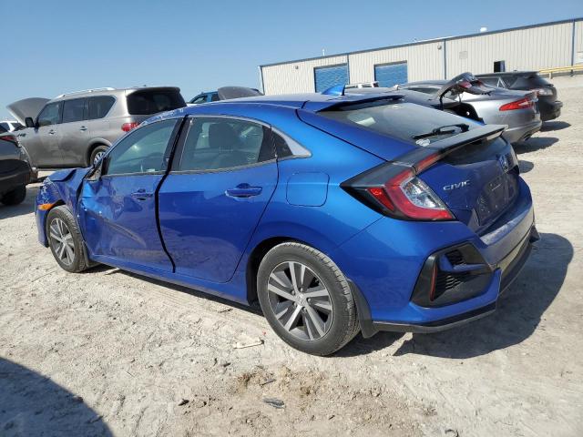 SHHFK7H33LU421128 - 2020 HONDA CIVIC LX BLUE photo 2