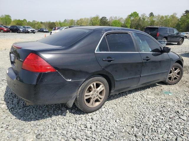 1HGCM56766A055849 - 2006 HONDA ACCORD EX BLACK photo 3