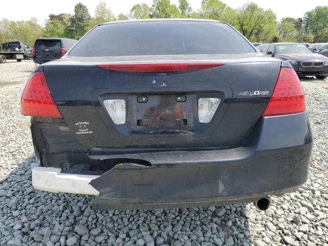 1HGCM56766A055849 - 2006 HONDA ACCORD EX BLACK photo 6