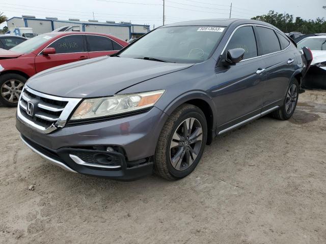 5J6TF1H56FL001690 - 2015 HONDA CROSSTOUR EXL GRAY photo 1