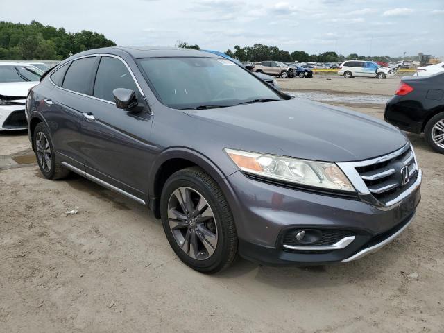 5J6TF1H56FL001690 - 2015 HONDA CROSSTOUR EXL GRAY photo 4