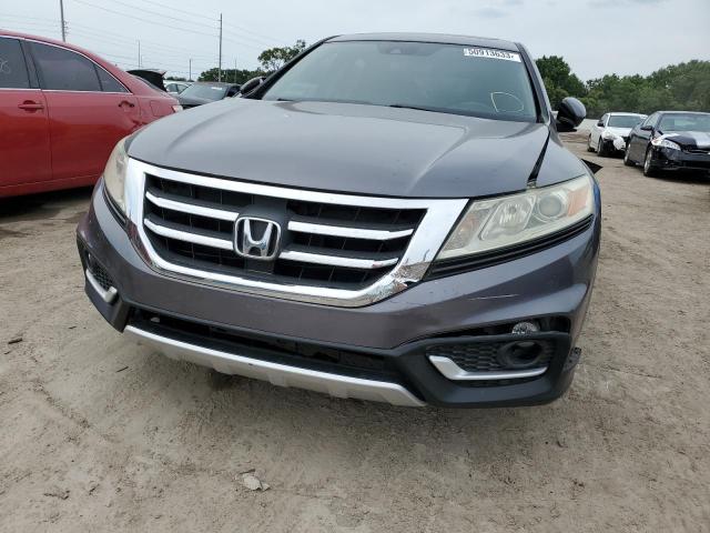 5J6TF1H56FL001690 - 2015 HONDA CROSSTOUR EXL GRAY photo 5