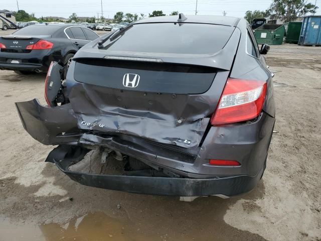 5J6TF1H56FL001690 - 2015 HONDA CROSSTOUR EXL GRAY photo 6