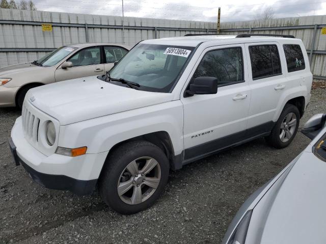 1C4NJRFB9CD715632 - 2012 JEEP PATRIOT LATITUDE WHITE photo 1