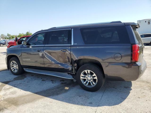 1GNSCKKC0FR264902 - 2015 CHEVROLET SUBURBAN C1500 LTZ GRAY photo 2