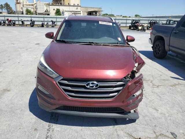 KM8J33A44GU124270 - 2016 HYUNDAI TUCSON LIMITED BURGUNDY photo 5