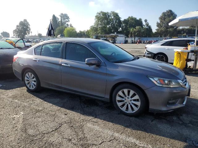 1HGCR2F8XFA171323 - 2015 HONDA ACCORD EXL GRAY photo 4