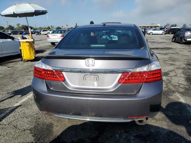 1HGCR2F8XFA171323 - 2015 HONDA ACCORD EXL GRAY photo 6