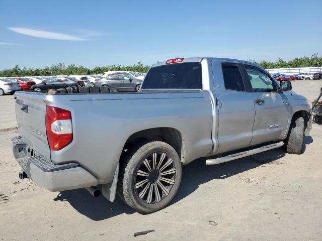 5TFRY5F19EX153570 - 2014 TOYOTA TUNDRA DOUBLE CAB SR/SR5 SILVER photo 3