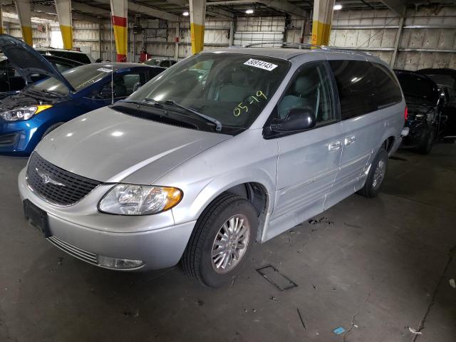 2C8GP64L54R618619 - 2004 CHRYSLER TOWN & COU LIMITED SILVER photo 1