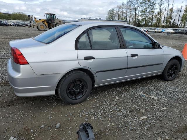 2HGES16305H547622 - 2005 HONDA CIVIC DX VP SILVER photo 3