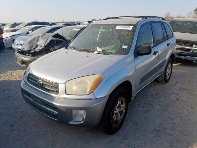 JTEGH20V120042500 - 2002 TOYOTA RAV4 GRAY photo 2