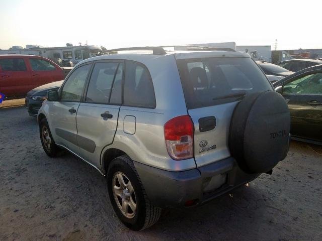 JTEGH20V120042500 - 2002 TOYOTA RAV4 GRAY photo 3