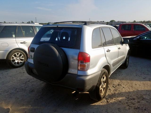 JTEGH20V120042500 - 2002 TOYOTA RAV4 GRAY photo 4