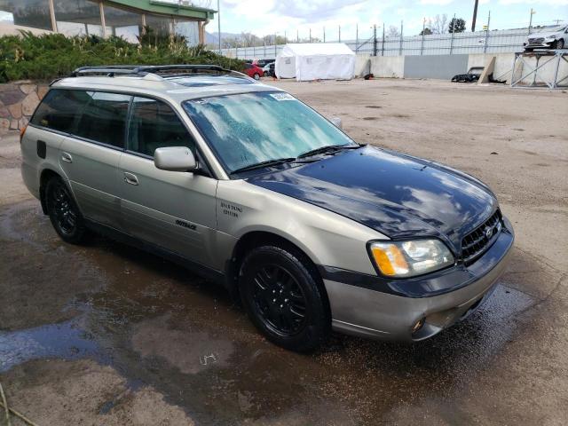 4S3BH806437631706 - 2003 SUBARU LEGACY OUTBACK H6 3.0 LL BEAN GOLD photo 4