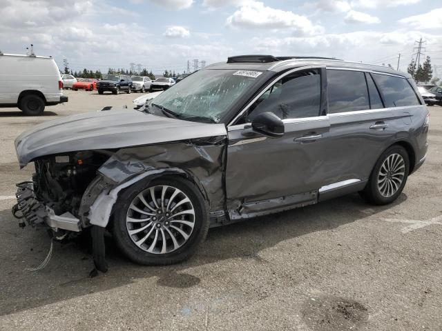 5LM5J7WC2NGL20411 - 2022 LINCOLN AVIATOR RESERVE GRAY photo 1