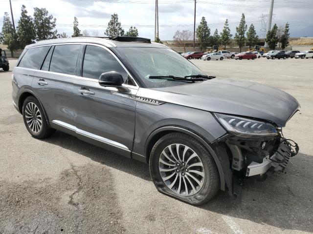5LM5J7WC2NGL20411 - 2022 LINCOLN AVIATOR RESERVE GRAY photo 4