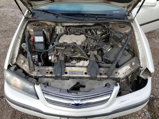 2G1WF52E949424683 - 2004 CHEVROLET IMPALA WHITE photo 11