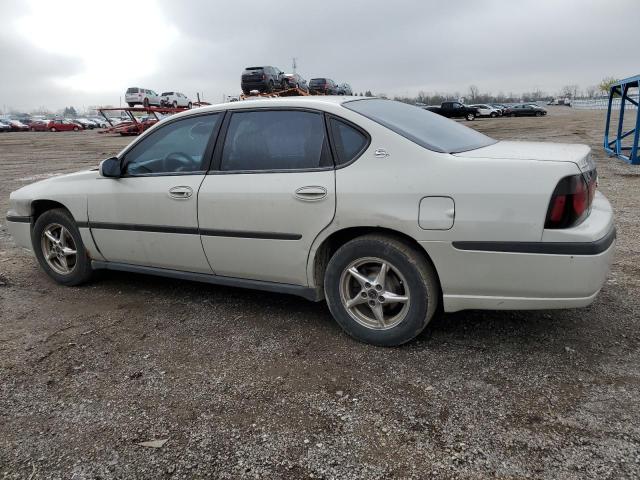 2G1WF52E949424683 - 2004 CHEVROLET IMPALA WHITE photo 2