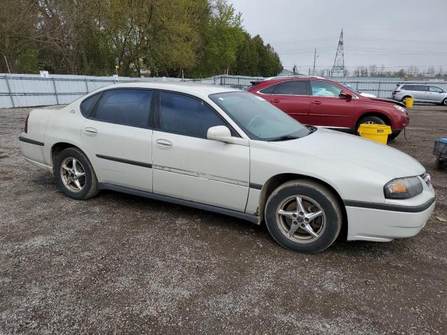 2G1WF52E949424683 - 2004 CHEVROLET IMPALA WHITE photo 4