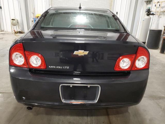 1G1ZE5EB8AF209168 - 2010 CHEVROLET MALIBU LTZ შავი ფოტო 6