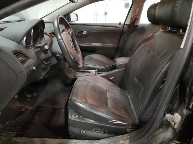 1G1ZE5EB8AF209168 - 2010 CHEVROLET MALIBU LTZ შავი ფოტო 7
