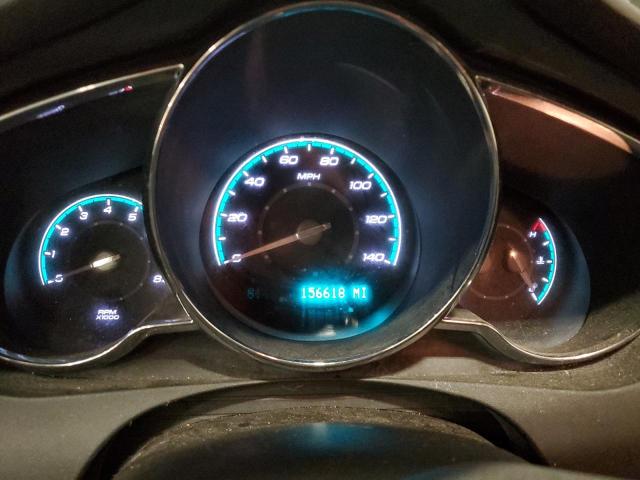 1G1ZE5EB8AF209168 - 2010 CHEVROLET MALIBU LTZ შავი ფოტო 9