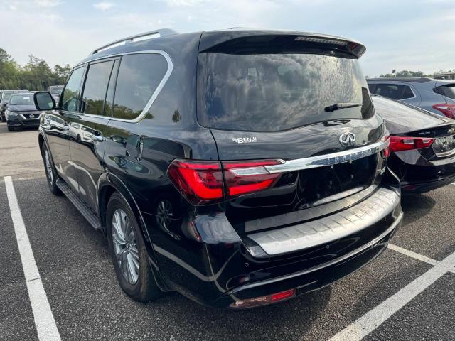 JN8AZ2AF1M9718011 - 2021 INFINITI QX80 LUXE BLACK photo 3