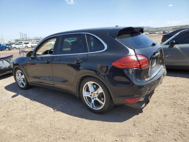 WP1AC2A25BLA81424 - 2011 PORSCHE CAYENNE TURBO BLACK photo 2