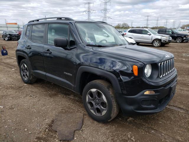 ZACCJBAB4JPH04123 - 2018 JEEP RENEGADE SPORT BLACK photo 4